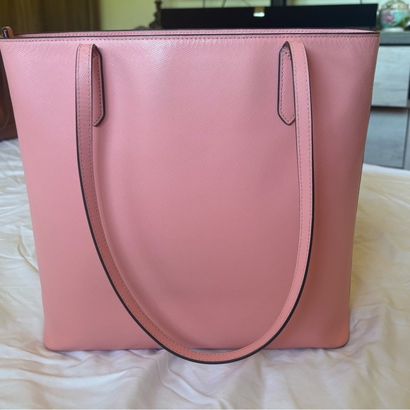 Kate Spade Coral Pink Tote Bag - Picture 2 of 4